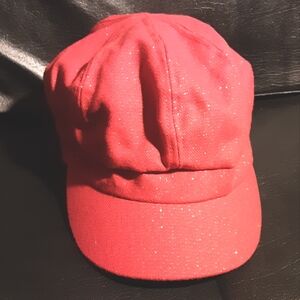 Glittery Red Women's Cap
